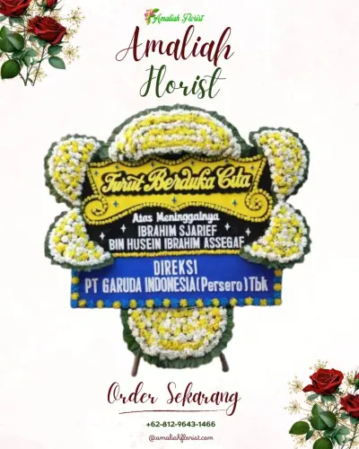 Papan Bunga Duka di Way Dadi Baru