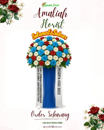 Standing Flower di Way Dadi Baru